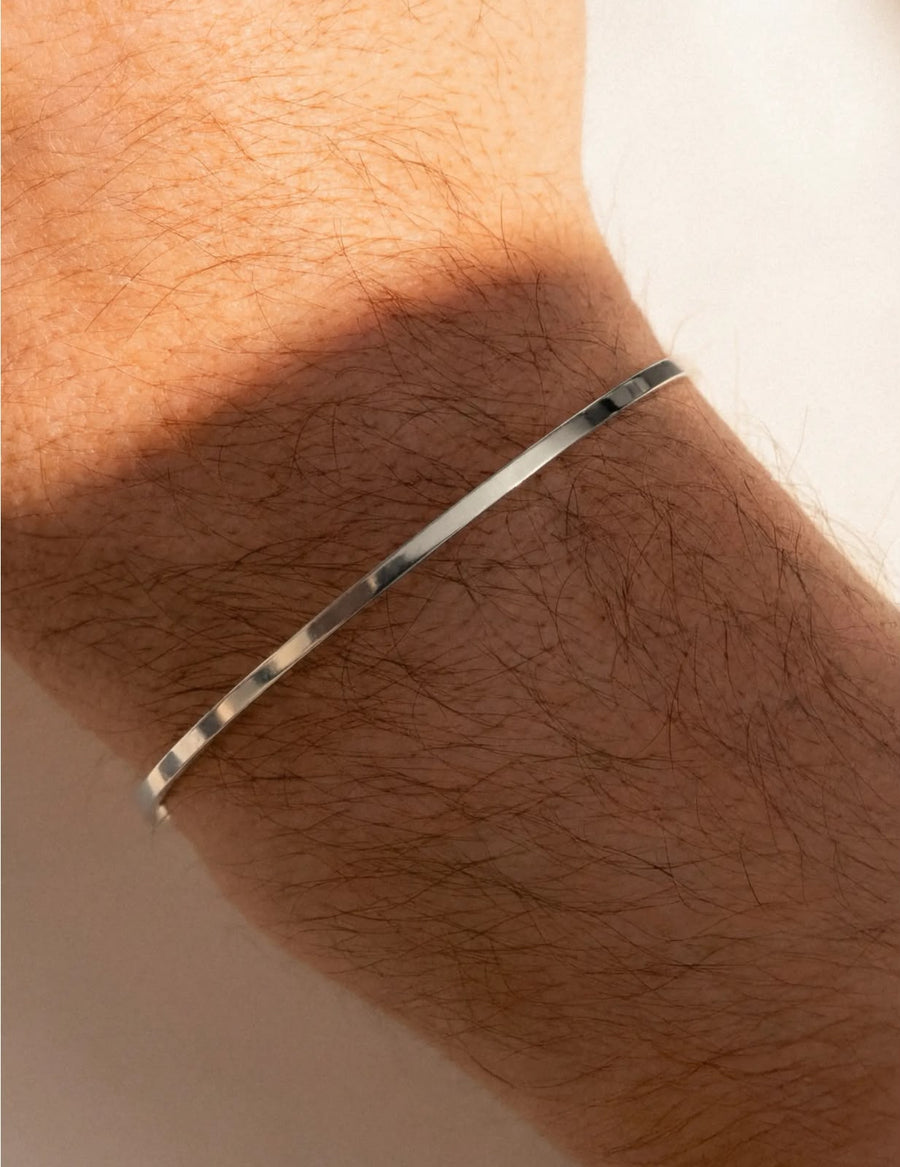Stackable One-Size Cuff — Steel