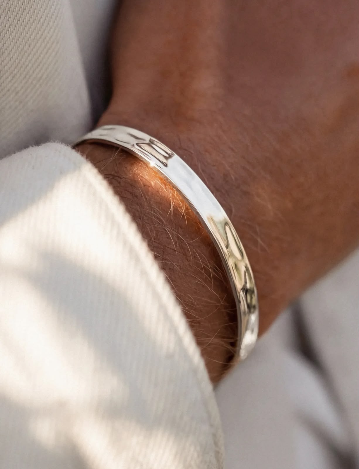 Exclusive One-Size Cuff in Silver