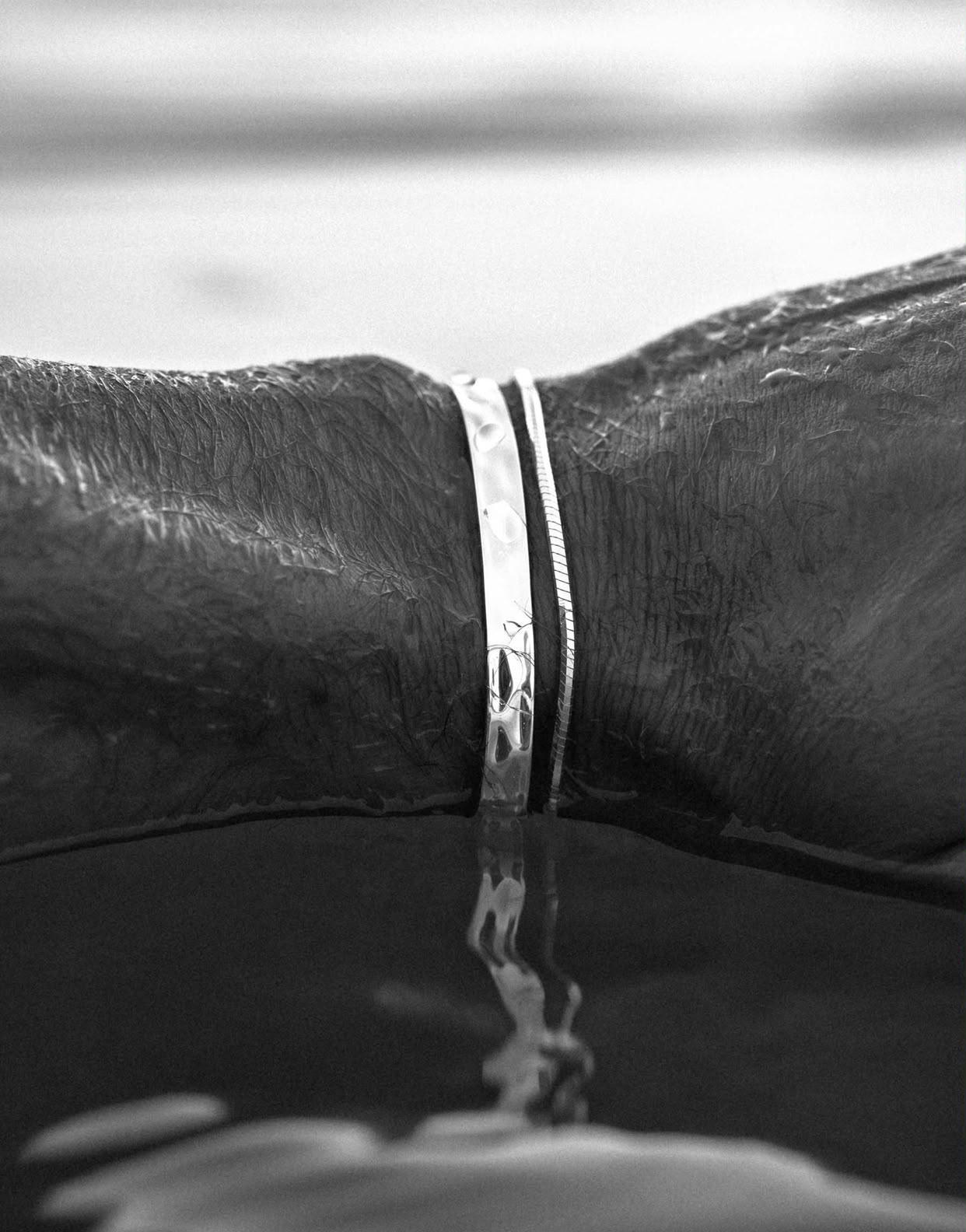 Exclusive One-Size Cuff in Silver