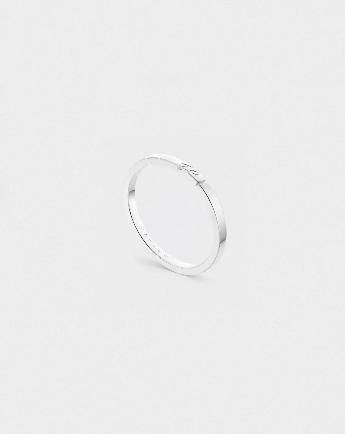 Stackable One-Size Ring — Steel