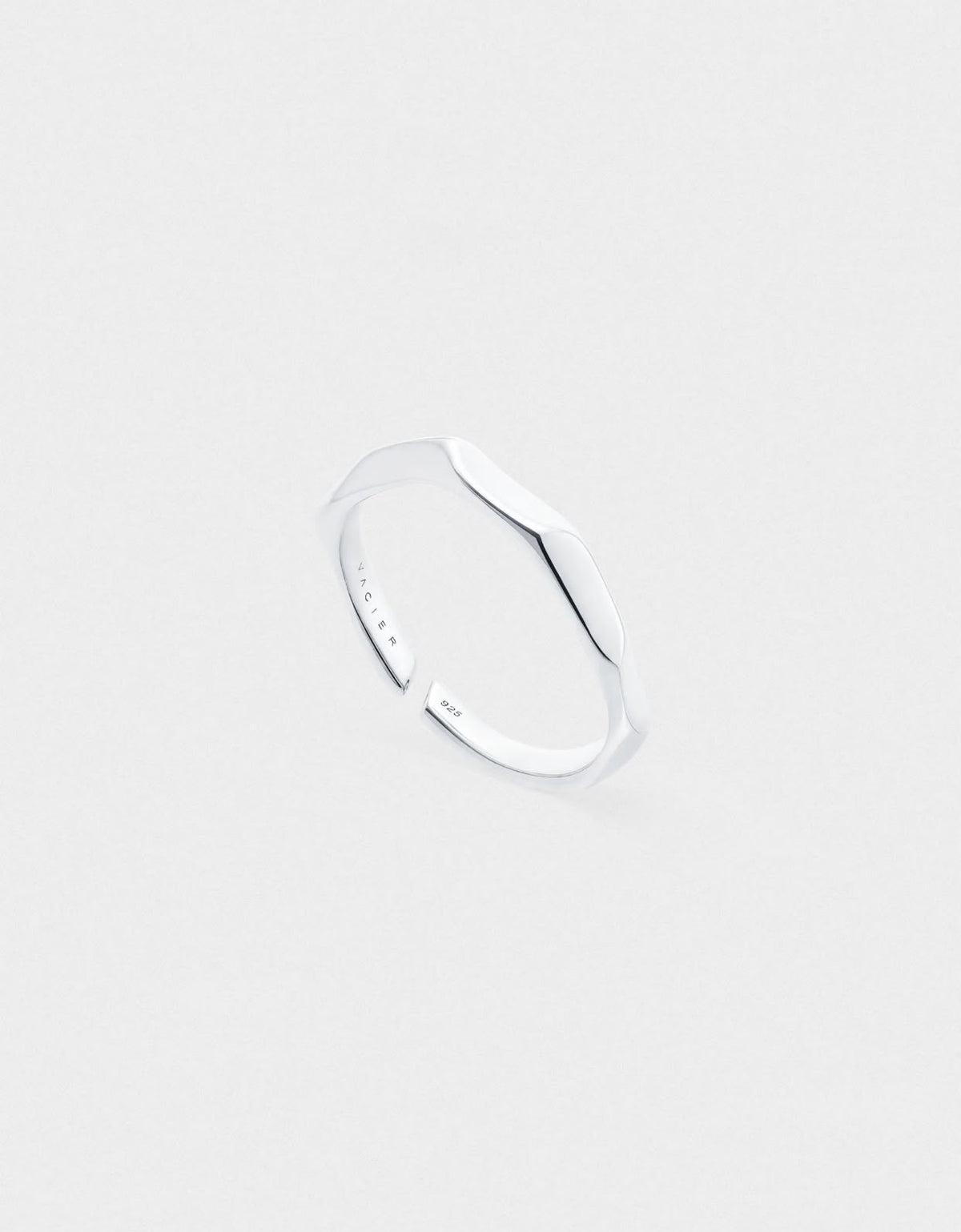 Wave Ring in Silver