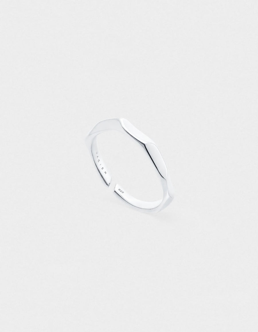 Wave Ring in Silver