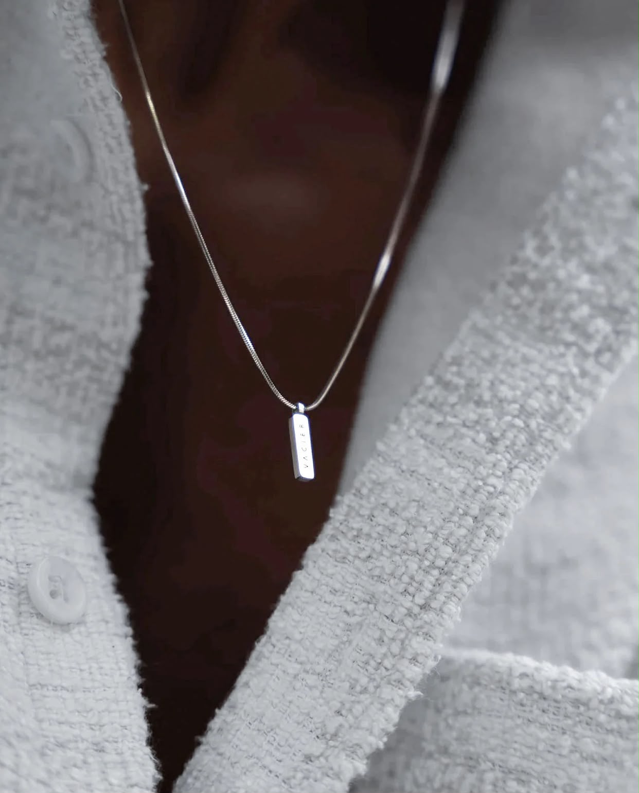 Square Pendant Necklace