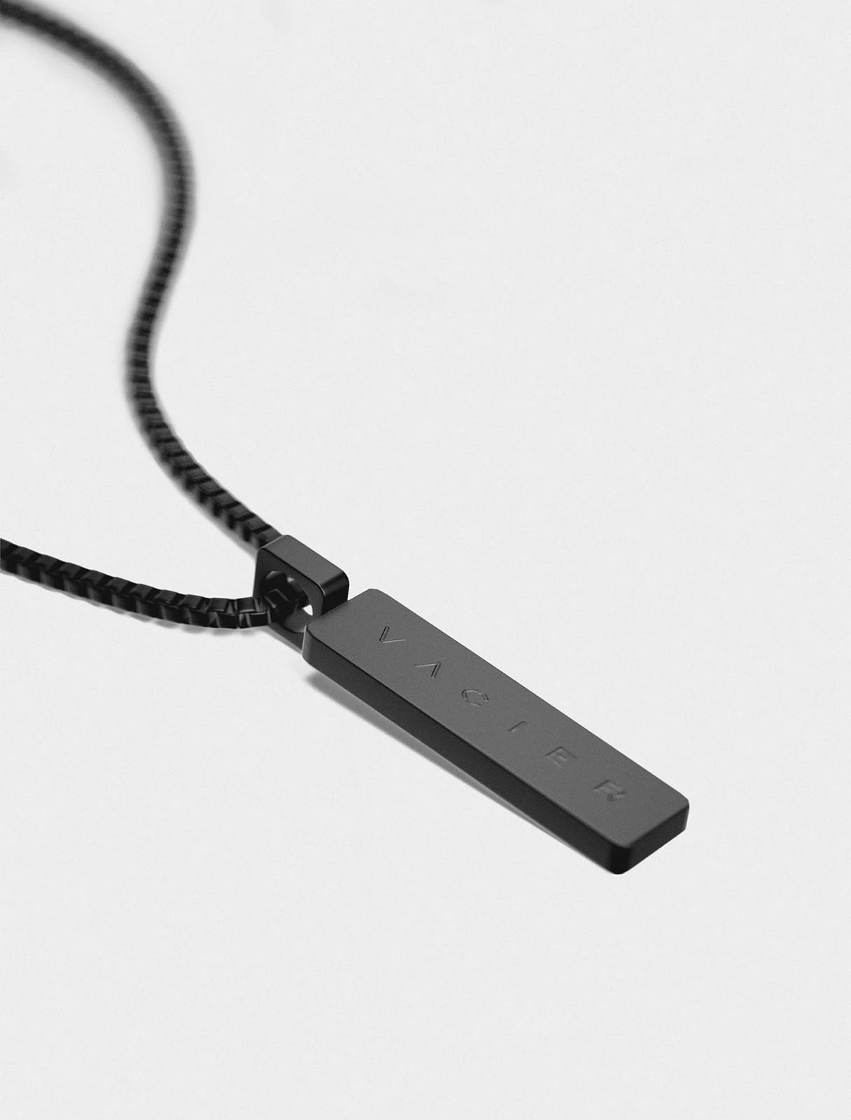 Box Pendant Necklace