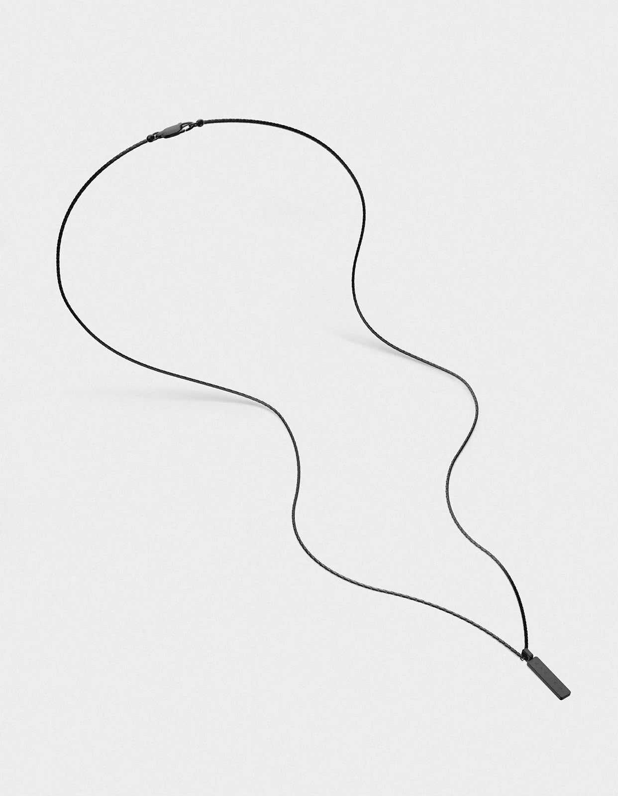 Wire Pendant Necklace